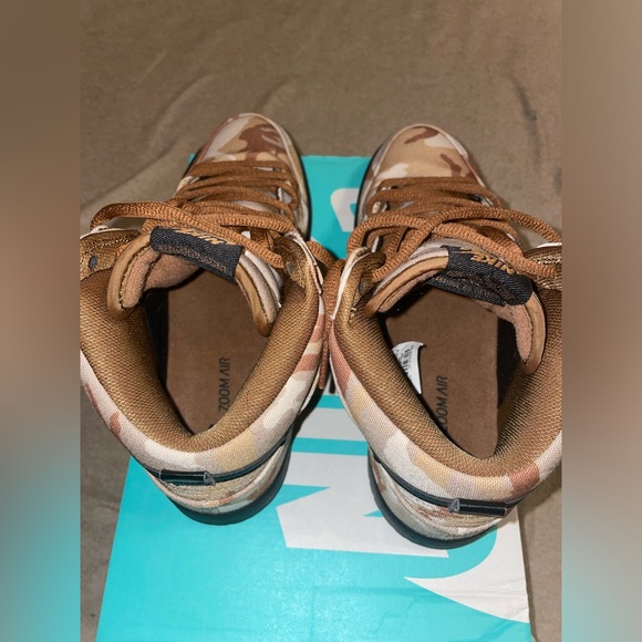 NIKE DUNK PRO SB HIGH PRO DESERT BROWN CAMO SZ 9 MENS - Picture 12 of 13